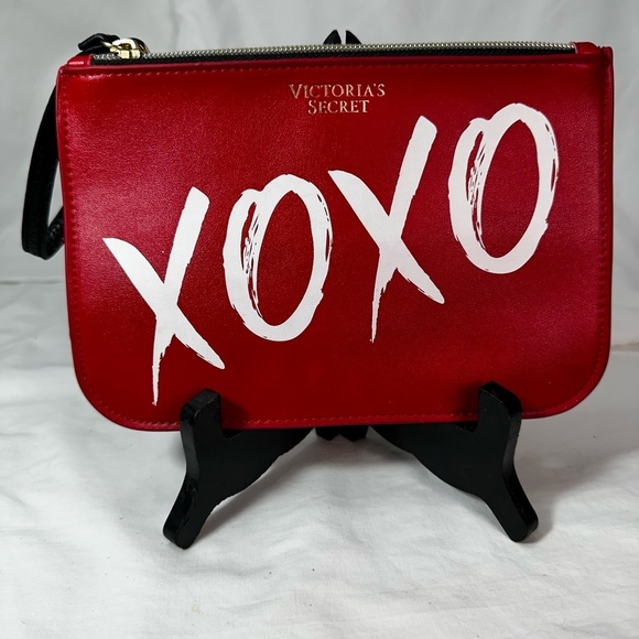 Victoria's Secret Handbags - Victoria’s Secret XOXO Red Pouch